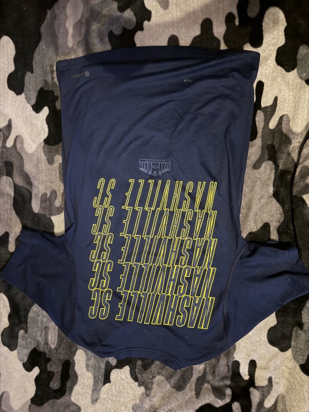 Nashville SC FC Soccer Navy Graphic Tee